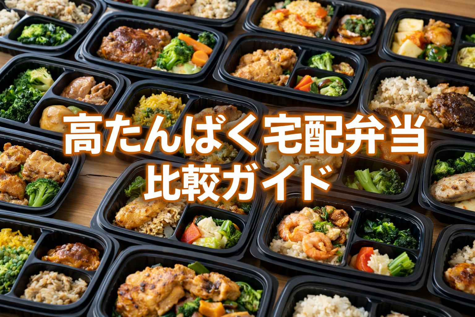 高たんぱく宅配弁当を比較